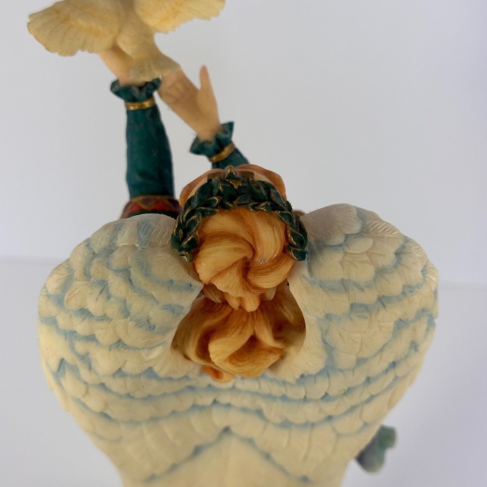 Lenox Millennium Pencil Angel‎ Figurine The World is at Her Feet 1999 - Picture 9 of 16